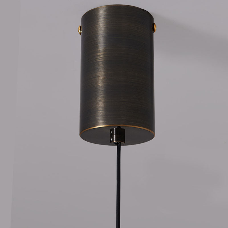 Luz de suspensión de techo geométrico de metal estilo moderno estilo colgante de 1 luces de iluminación