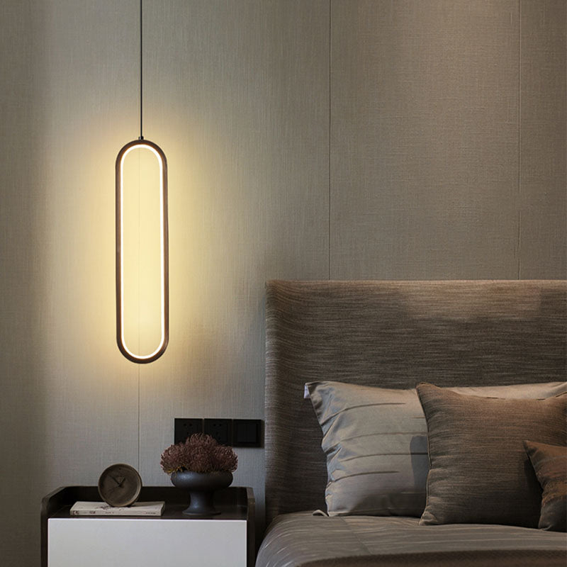 Metall geometrische Deckenhängung Licht moderner Stil 1-Licht-Anhänger Beleuchtungskörper