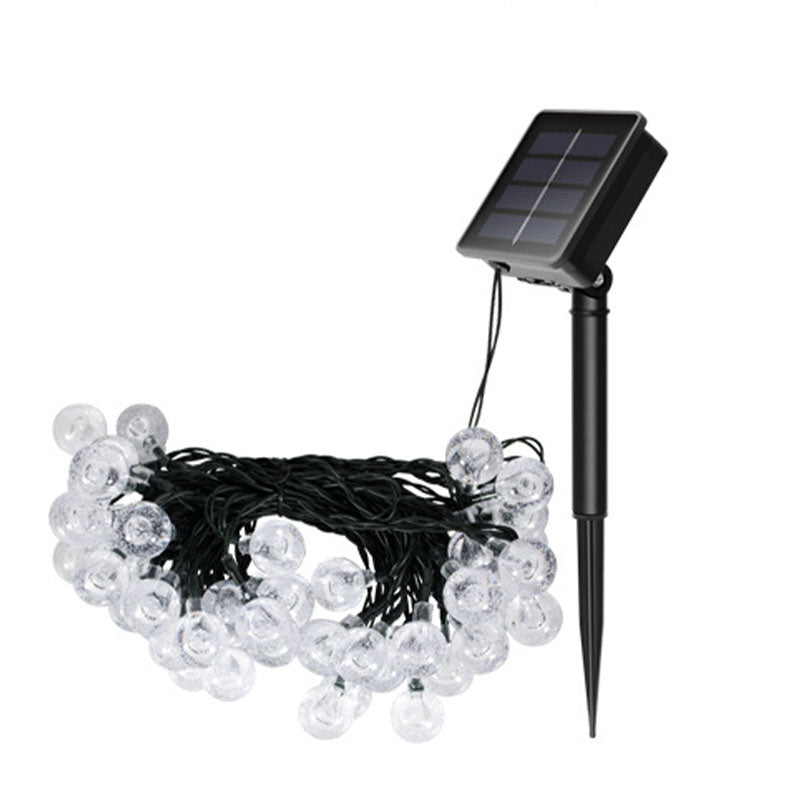 Modern Black Rope Light 50 Lights LED Global Outdoor Water Proof Light Post
