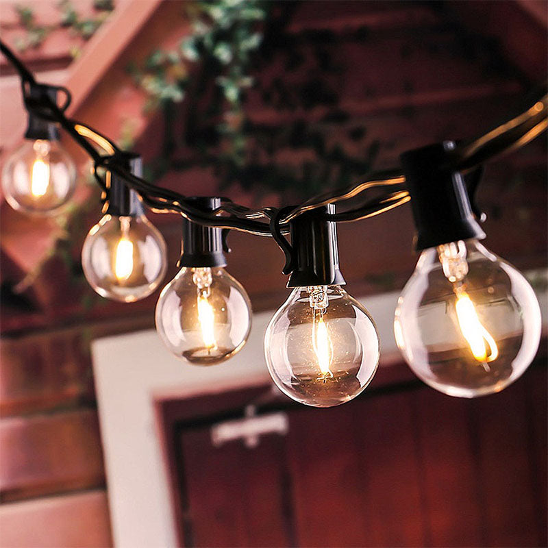 Solar Energy LED Rope Light Modern Global Outdoor Plastic Black Light Post
