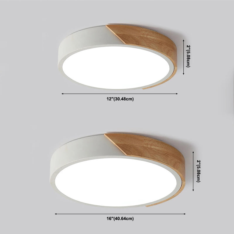 Child Bedroom Living Room Nordic Ceiling Mount Light Macron LED Overhead Lighting