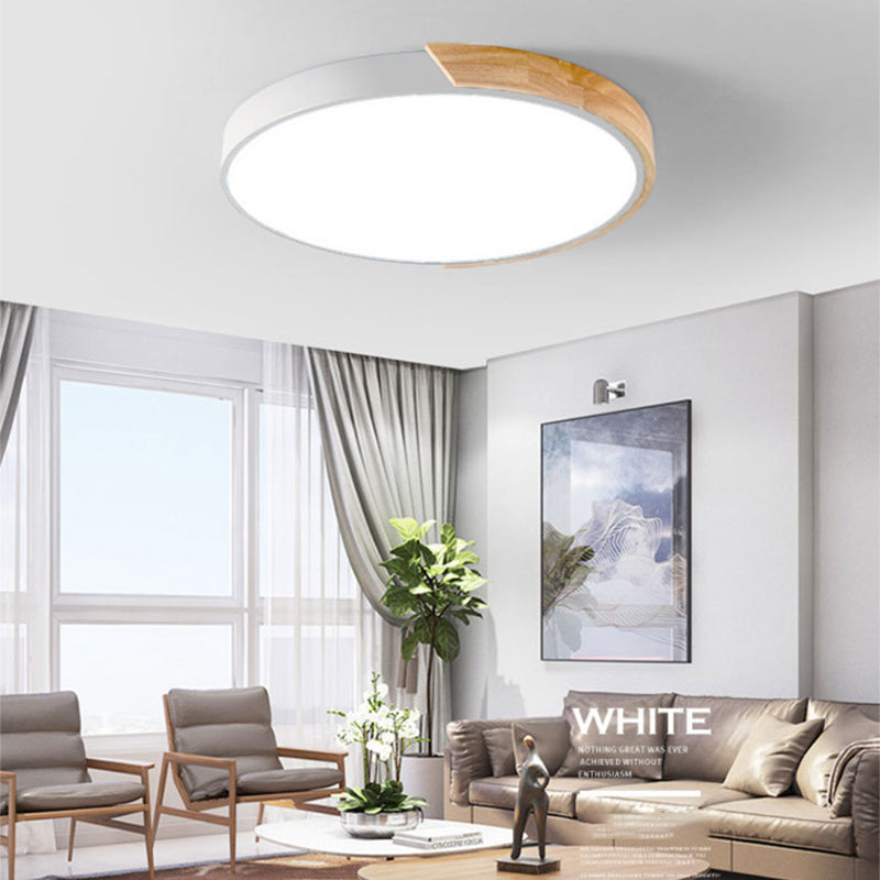Child Bedroom Living Room Nordic Ceiling Mount Light Macron LED Overhead Lighting