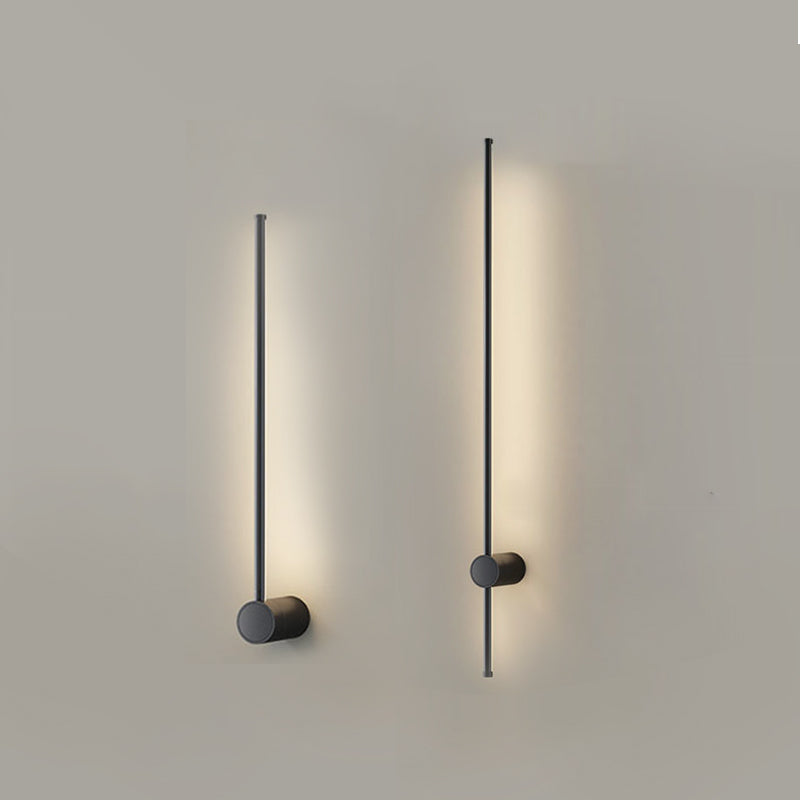 Minimalism LED Line Wall Lamp Modern Flush Mount Sconce Light for Living Room