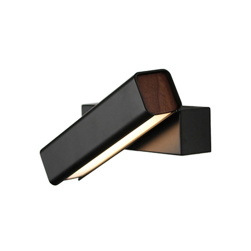 Rotatable Bedside LED Reading Lamp Flush Mount Wall Sconce for Bedroom