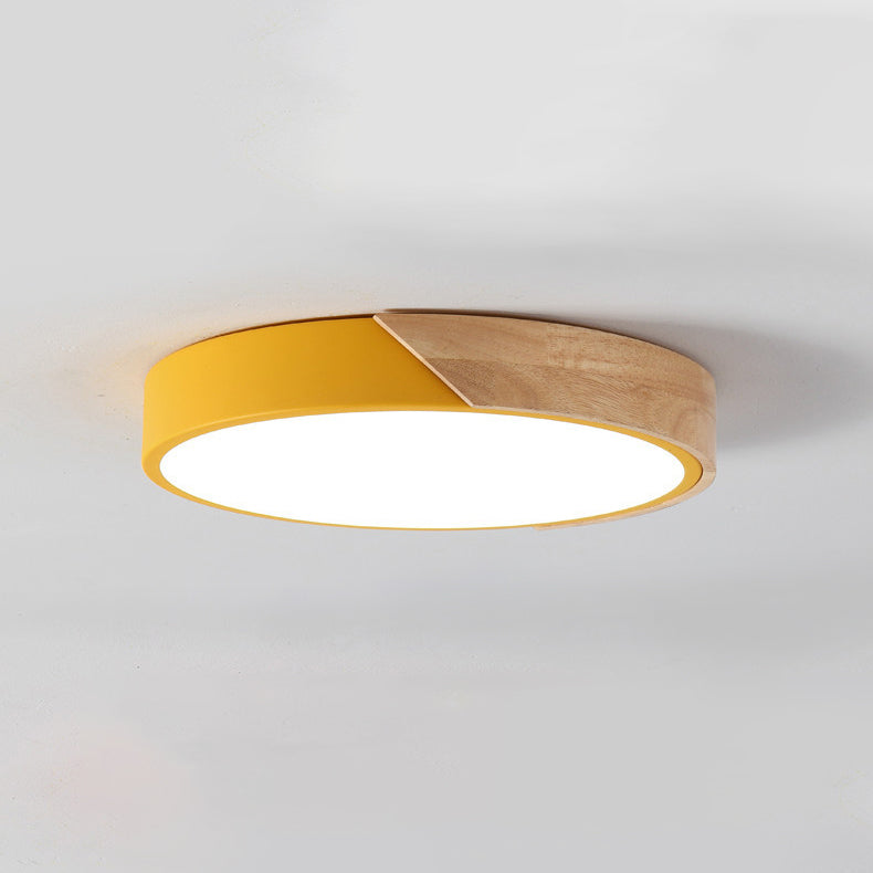 Child Bedroom Flush Mount One-Light Acrylic Metal Nordic LED Ceiling Lamp