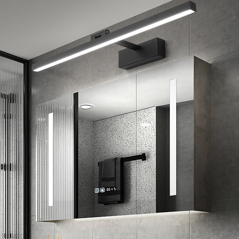 Metal Armed Led Vanity Light Fixtures Modern Style 1-Light Flush Mount Wall Sconce