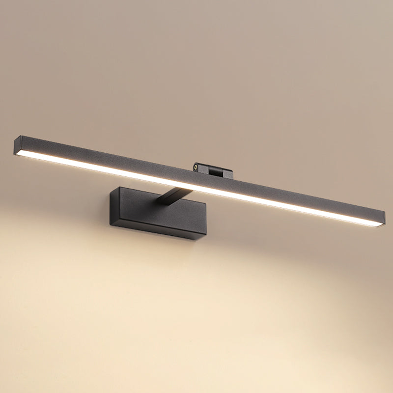Metal Armed Led Vanity Light Fixtures Modern Style 1-Light Flush Mount Wall Sconce