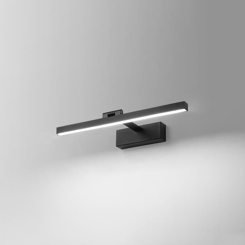 Metal Armed Led Vanity Light Fixtures Modern Style 1-Light Flush Mount Wall Sconce