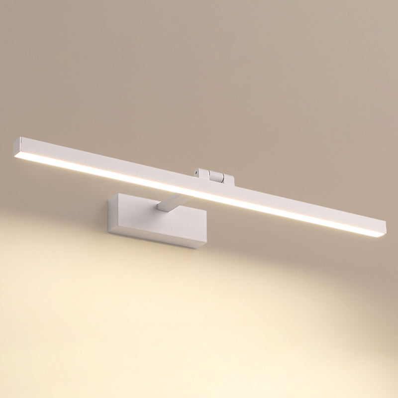 Metal Armed Led Vanity Light Fixtures Modern Style 1-Light Flush Mount Wall Sconce