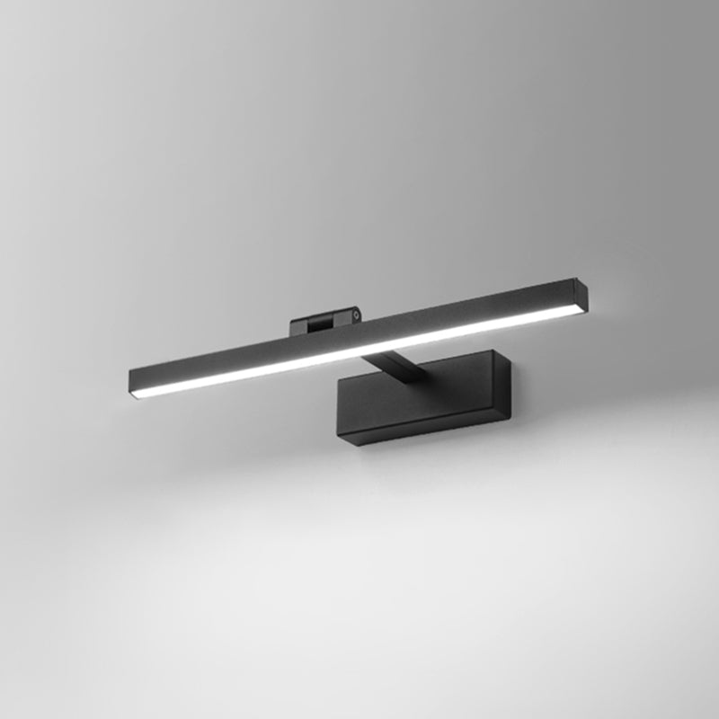 Metal Armed Led Vanity Light Fixtures Modern Style 1-Light Flush Mount Wall Sconce