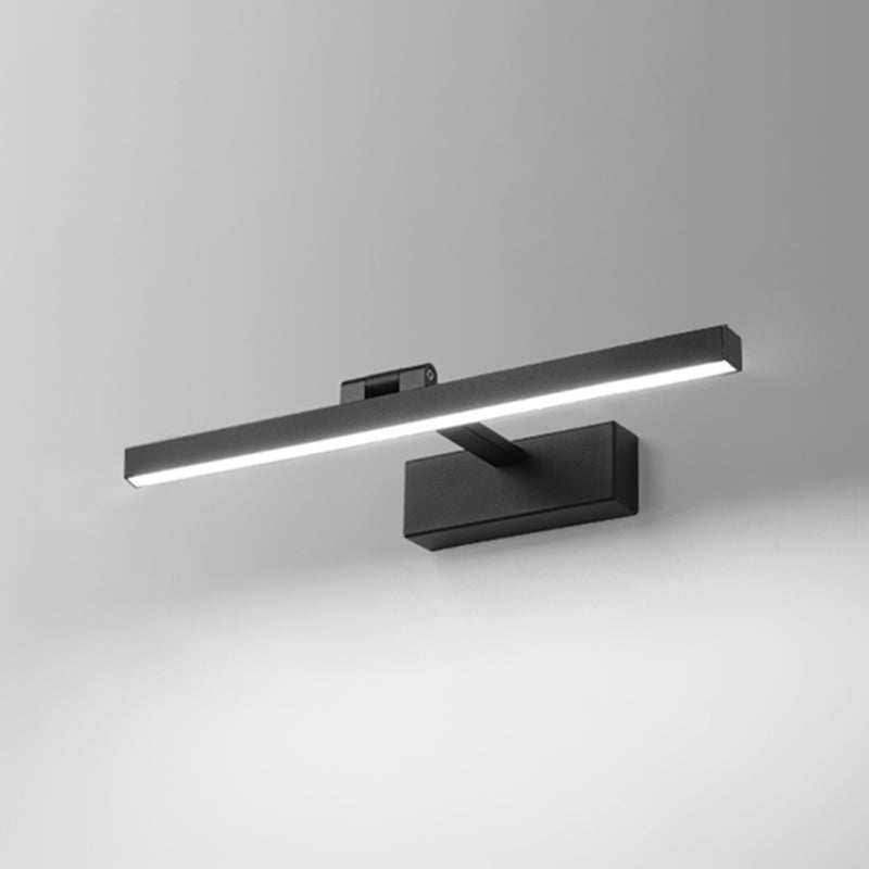 Metal Armed Led Vanity Light Fixtures Modern Style 1-Light Flush Mount Wall Sconce