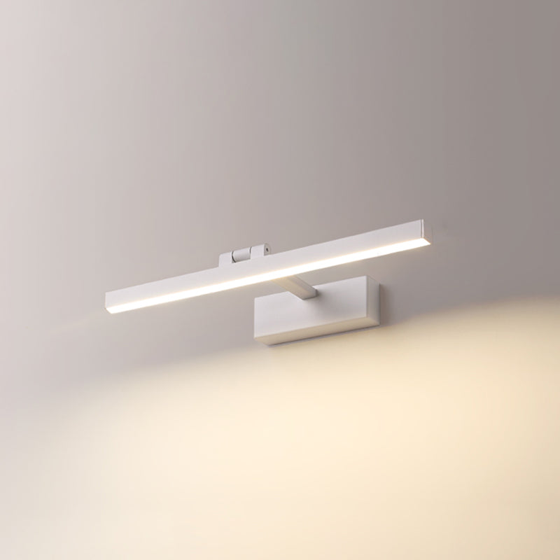Metal Armed Led Vanity Light Fixtures Modern Style 1-Light Flush Mount Wall Sconce