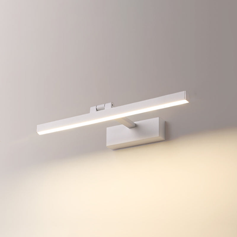 Metal Armed Led Vanity Light Fixtures Modern Style 1-Light Flush Mount Wall Sconce