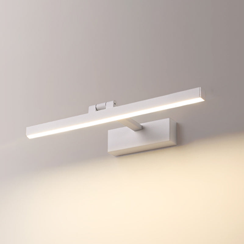 Metal Armed Led Vanity Light Fixtures Modern Style 1-Light Flush Mount Wall Sconce