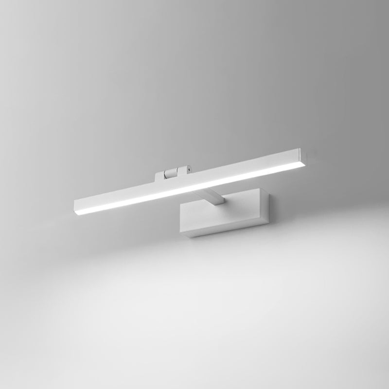 Metal Armed Led Vanity Light Fixtures Modern Style 1-Light Flush Mount Wall Sconce