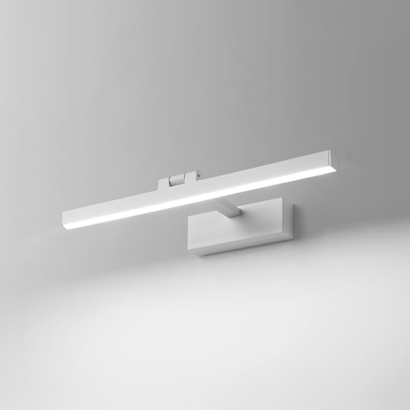 Metal Armed Led Vanity Light Fixtures Modern Style 1-Light Flush Mount Wall Sconce