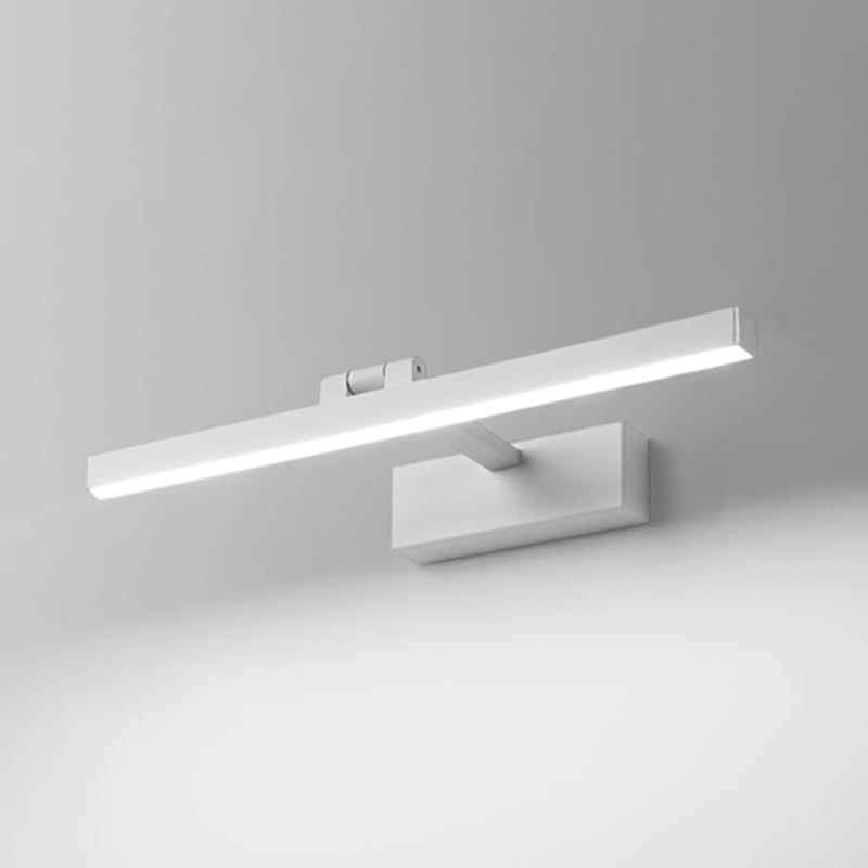 Metal Armed Led Vanity Light Fixtures Modern Style 1-Light Flush Mount Wall Sconce