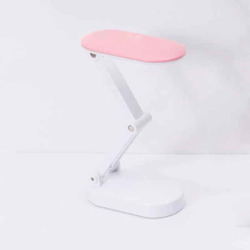 Modern Folding Table Lamp With USB Port Oval Touch-Sensor Control Table Light
