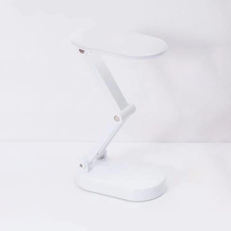 Modern Folding Table Lamp With USB Port Oval Touch-Sensor Control Table Light