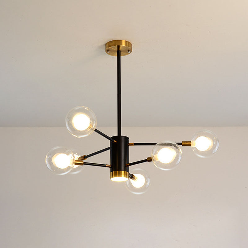 Zweig Kronleuchter zeitgenössischer Kronleuchter Glas Multi -Lichter Kronleuchterlampe