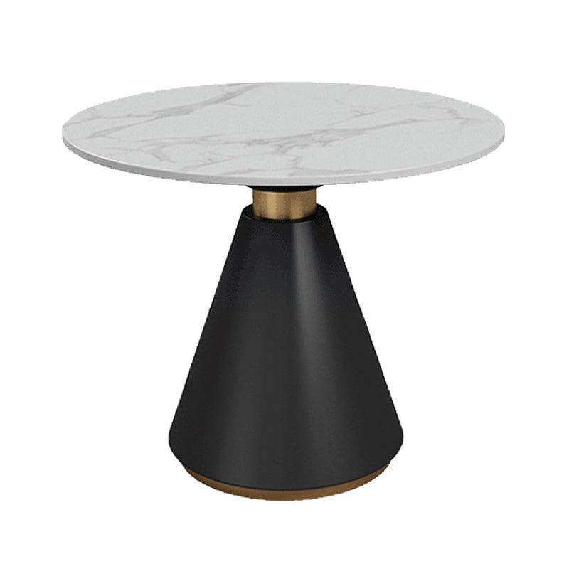 Round Pedestal Dining Table Modern Stone Furniture for Dining Room Home