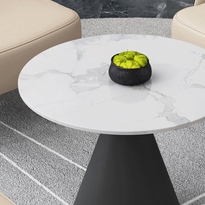 Round Pedestal Dining Table Modern Stone Furniture for Dining Room Home