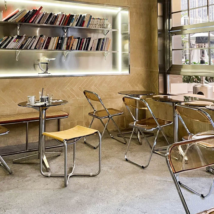 Zeitgenössischer runder Esszimmertisch Tischglas Tisch mit Sockelbasis für Esszimmer
