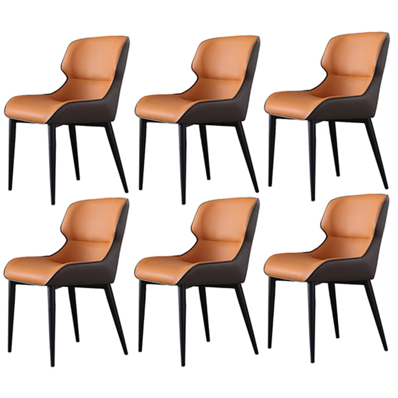 Modern Style Polyurethane Dining Chair 17'' Wide Parsons Chair for Kitchen