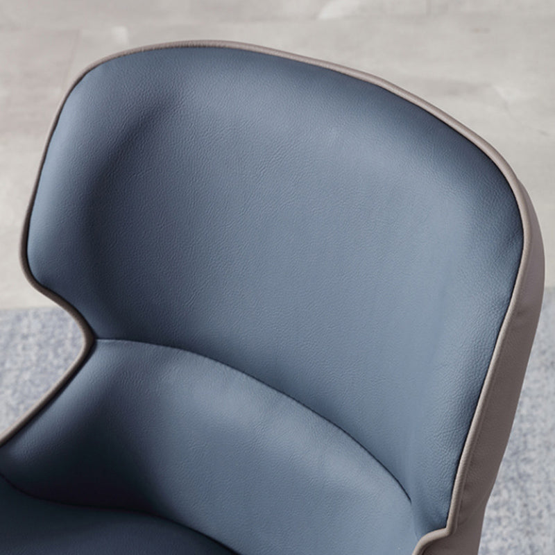 Modern Style Polyurethane Dining Chair 17'' Wide Parsons Chair for Kitchen
