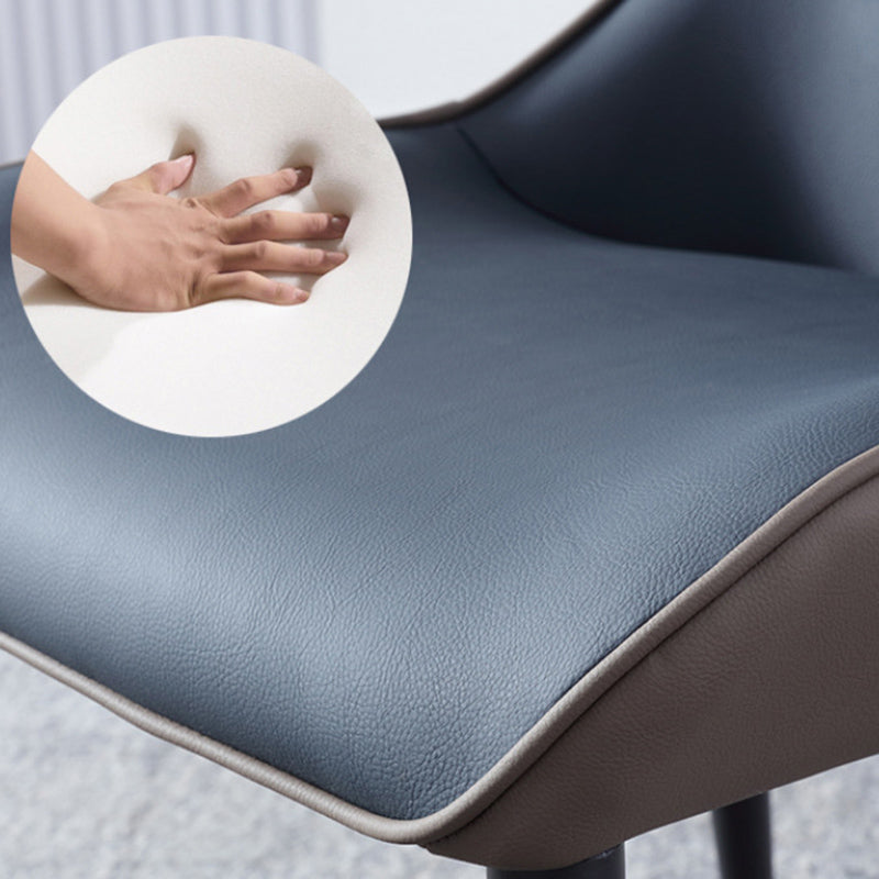 Modern Style Polyurethane Dining Chair 17'' Wide Parsons Chair for Kitchen