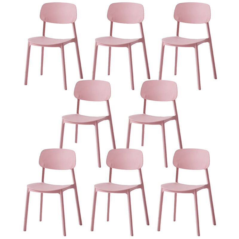 Plastic à dos ouvert en plastique moderne 32 "H CAISE SANS LA PRODUCTION DU DINAGE pour restaurant