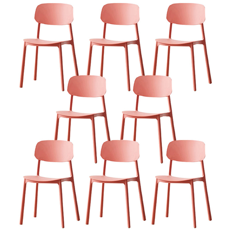 Plastic à dos ouvert en plastique moderne 32 "H CAISE SANS LA PRODUCTION DU DINAGE pour restaurant