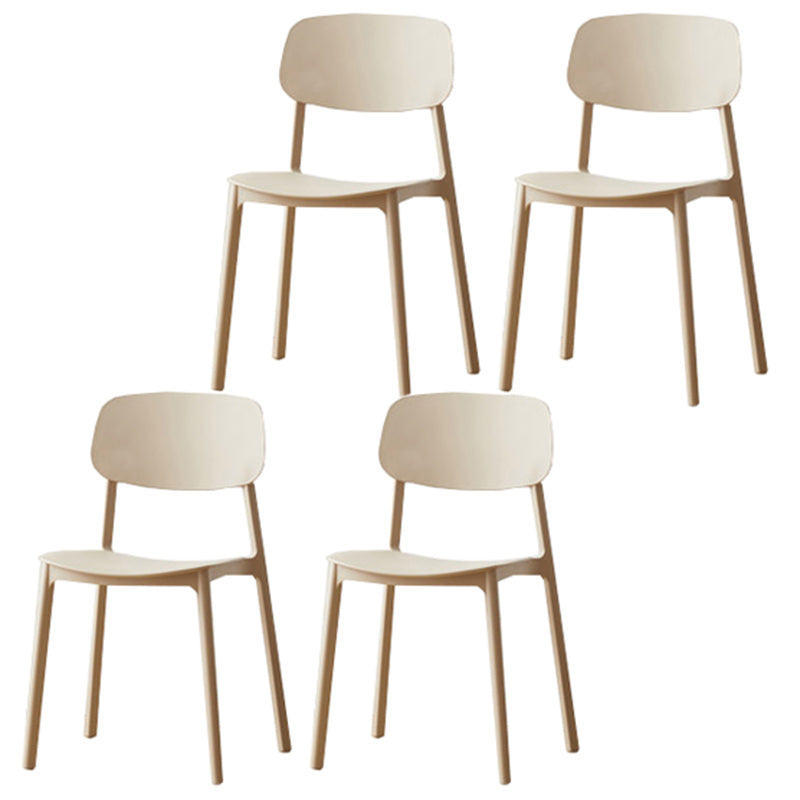 Plastic à dos ouvert en plastique moderne 32 "H CAISE SANS LA PRODUCTION DU DINAGE pour restaurant