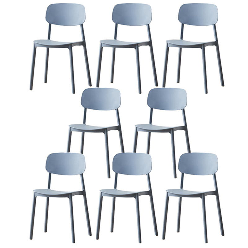 Plastic à dos ouvert en plastique moderne 32 "H CAISE SANS LA PRODUCTION DU DINAGE pour restaurant