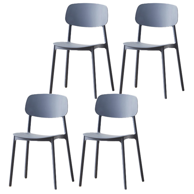 Plastic à dos ouvert en plastique moderne 32 "H CAISE SANS LA PRODUCTION DU DINAGE pour restaurant