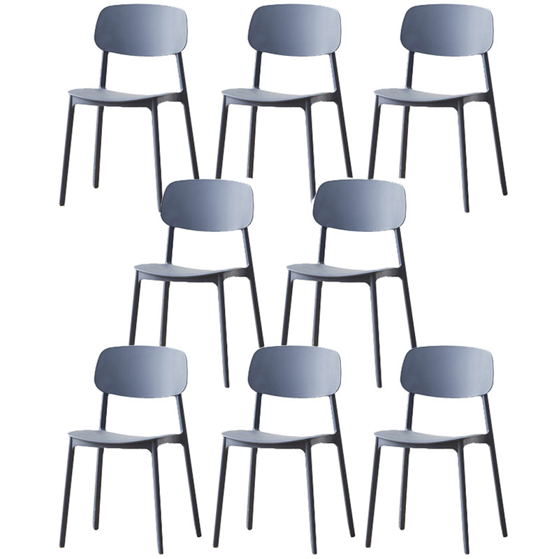 Plastic à dos ouvert en plastique moderne 32 "H CAISE SANS LA PRODUCTION DU DINAGE pour restaurant