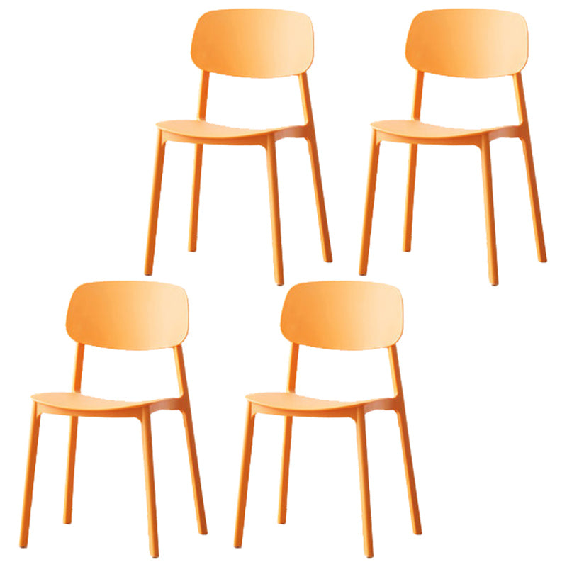 Plastic à dos ouvert en plastique moderne 32 "H CAISE SANS LA PRODUCTION DU DINAGE pour restaurant