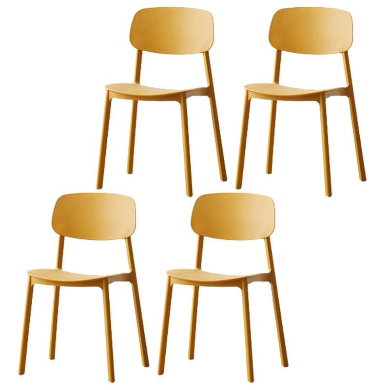 Plastic à dos ouvert en plastique moderne 32 "H CAISE SANS LA PRODUCTION DU DINAGE pour restaurant
