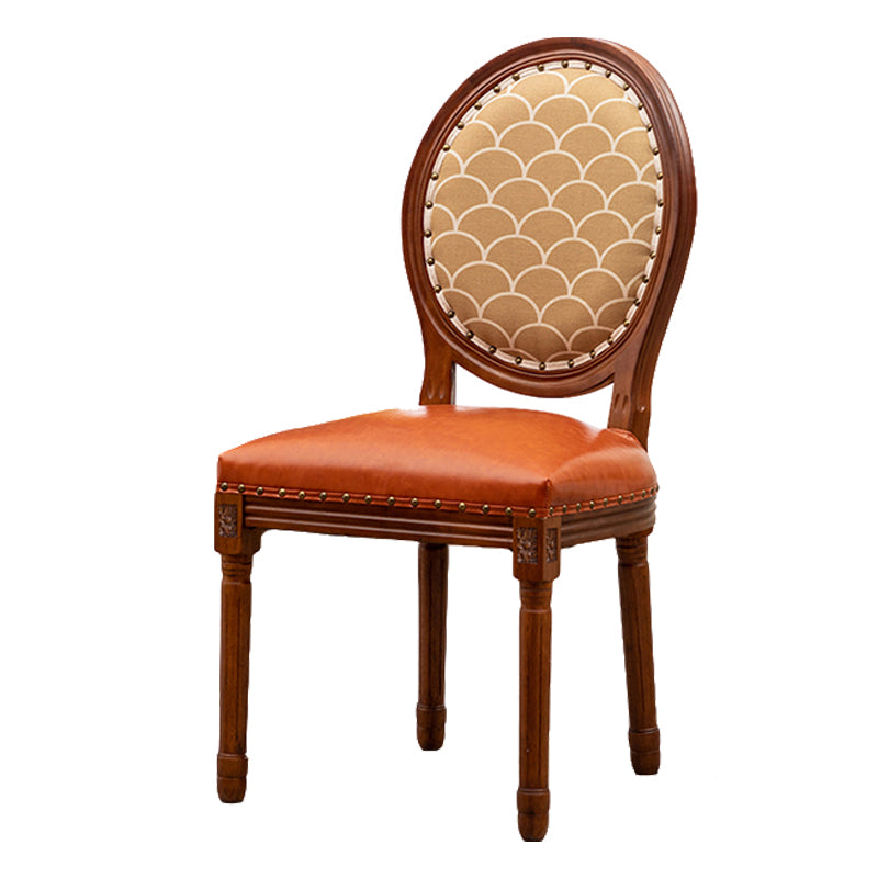 Wooden Dining Side Chairs Victorian Style King Louis Back Side Chair, 20'' Wide