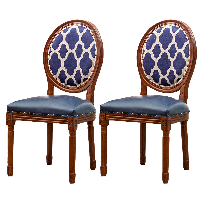 Wooden Dining Side Chairs Victorian Style King Louis Back Side Chair, 20'' Wide