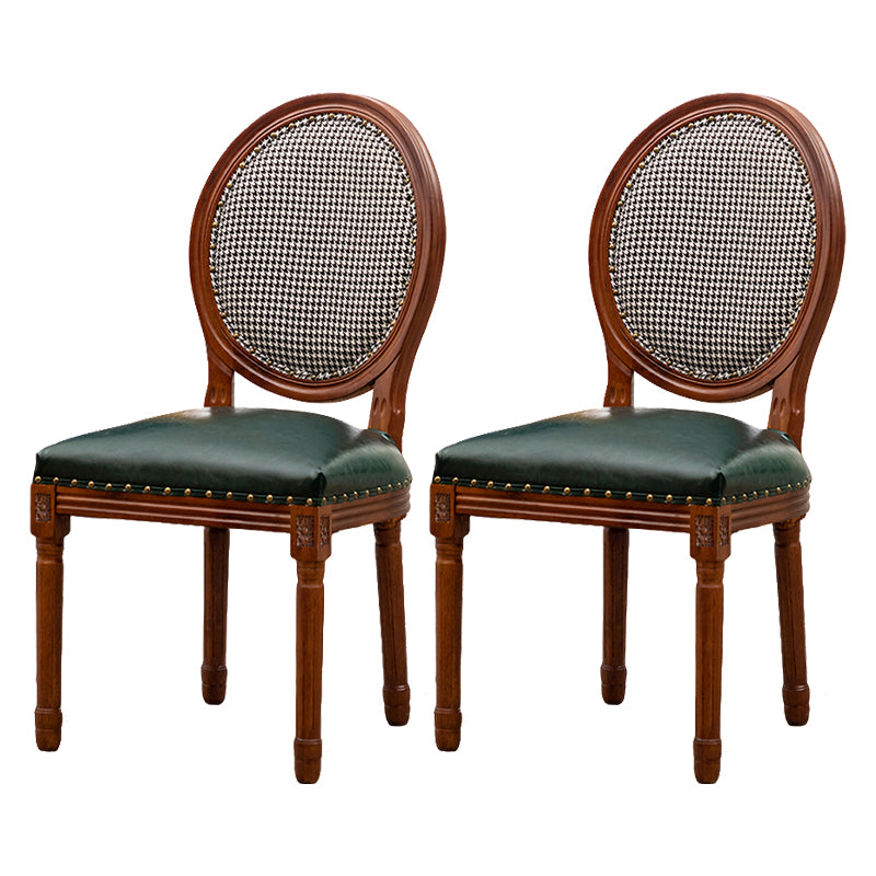 Wooden Dining Side Chairs Victorian Style King Louis Back Side Chair, 20'' Wide