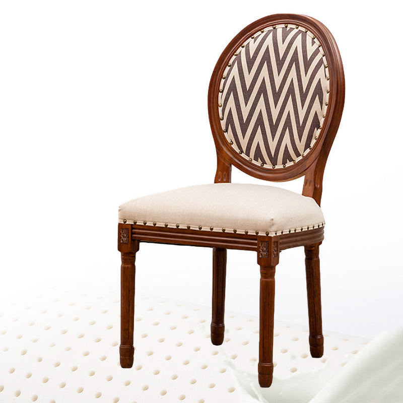 Wooden Dining Side Chairs Victorian Style King Louis Back Side Chair, 20'' Wide