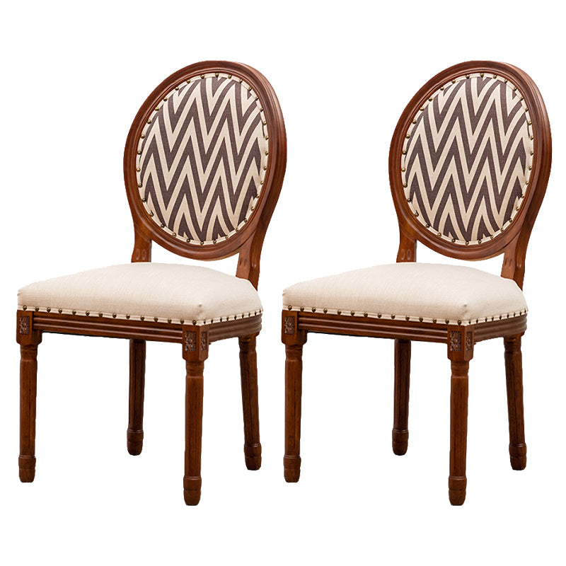 Wooden Dining Side Chairs Victorian Style King Louis Back Side Chair, 20'' Wide