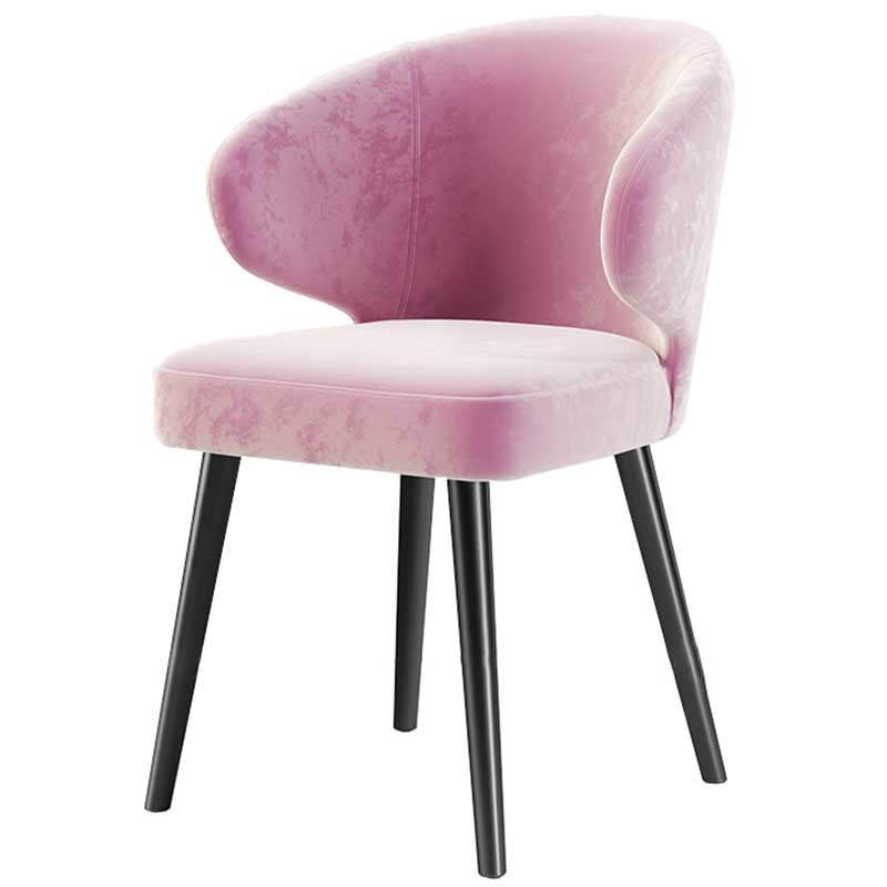Chaise moderne d'intérieur et d'extérieur, chaise de salle à manger en métal, sans accoudoirs, pour cuisine