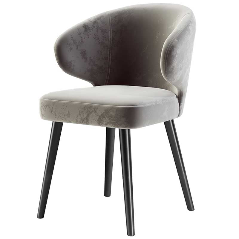Chaise moderne d'intérieur et d'extérieur, chaise de salle à manger en métal, sans accoudoirs, pour cuisine