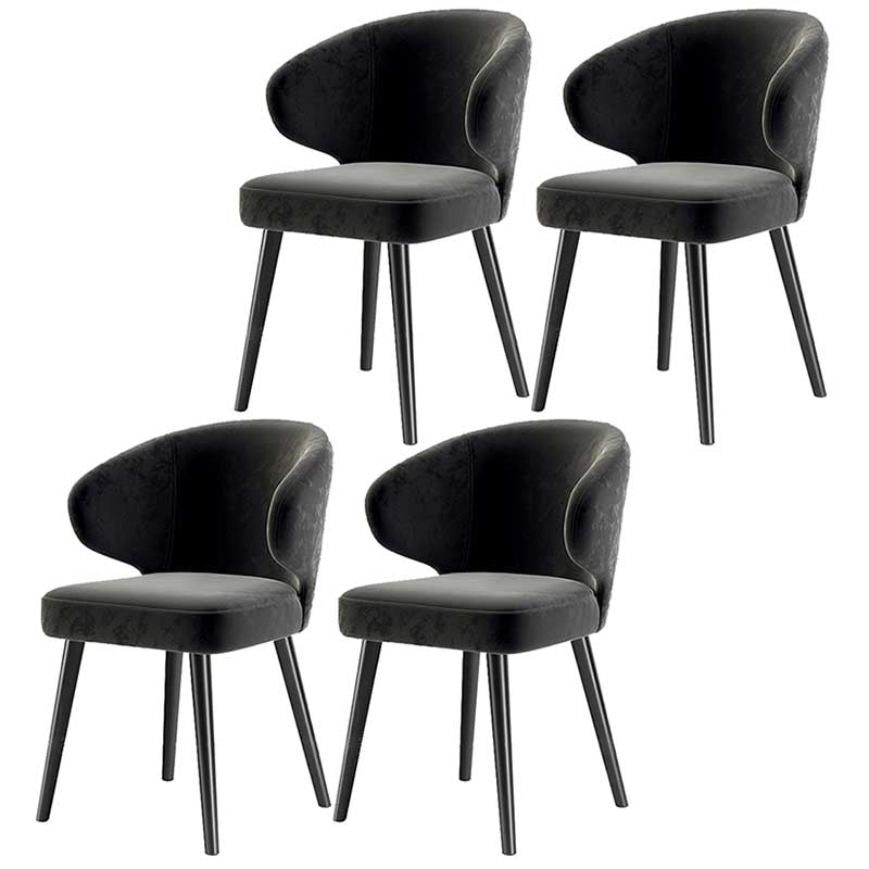 Chaise moderne d'intérieur et d'extérieur, chaise de salle à manger en métal, sans accoudoirs, pour cuisine