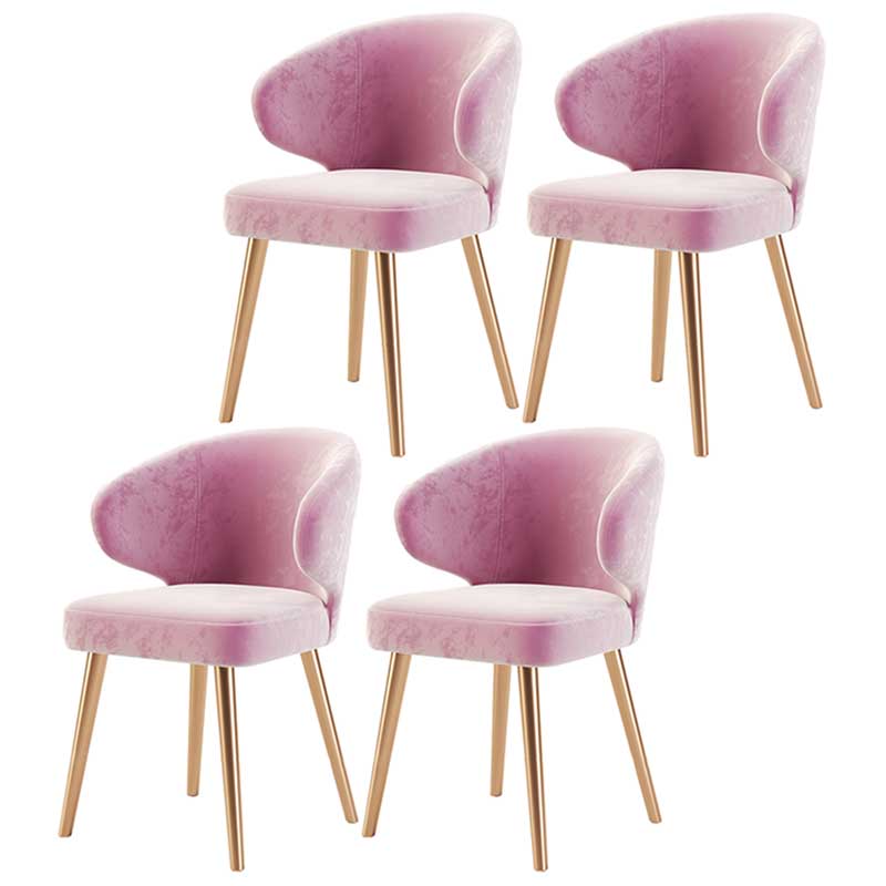 Chaise moderne d'intérieur et d'extérieur, chaise de salle à manger en métal, sans accoudoirs, pour cuisine