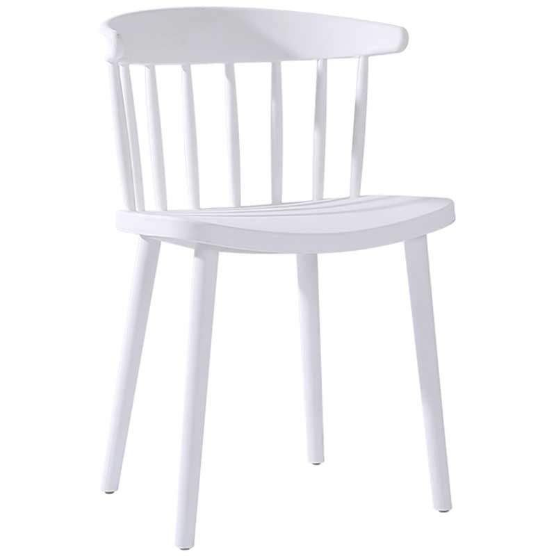 Multicolor Contemporary Style Side Chair Set Windsor Back Side Dining Chair