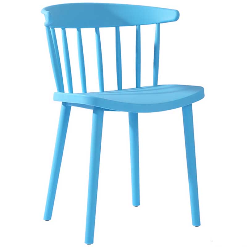 Multicolor Contemporary Style Side Chair Set Windsor Back Side Dining Chair