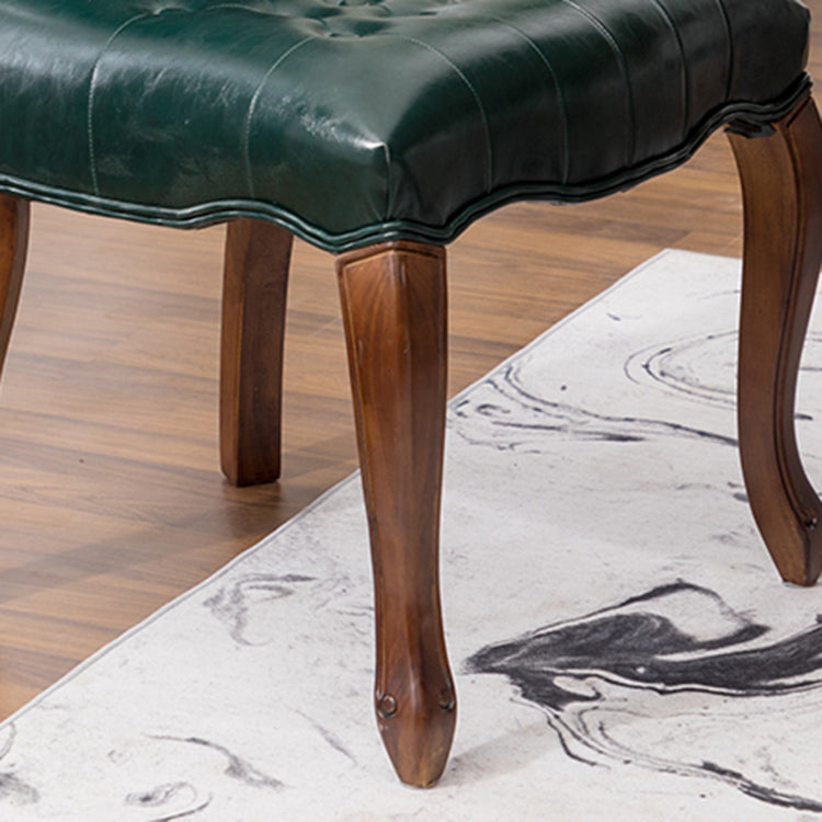 Chaise d'appoint de salle à manger traditionnelle en bois, avec coussin de couleur, chaise Parsons pour la maison